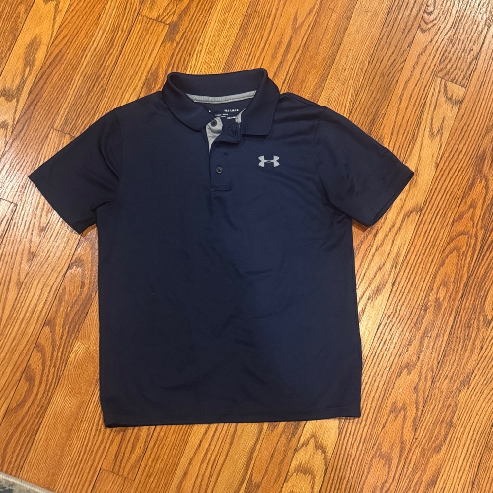 Under Armour Dark Blue Polo Shirt